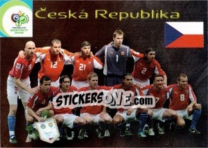 Sticker Ceská Republika - FIFA World Cup Germany 2006. Trading Cards - Panini