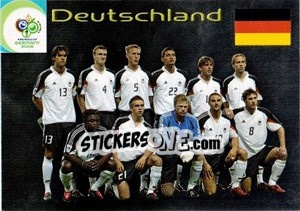 Sticker Deutschland - FIFA World Cup Germany 2006. Trading Cards - Panini