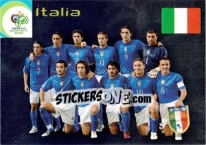 Sticker Italia - FIFA World Cup Germany 2006. Trading Cards - Panini