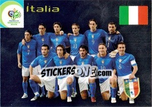 Sticker Italia - FIFA World Cup Germany 2006. Trading Cards n. 21 - Panini