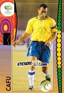 Sticker Cafu - FIFA World Cup Germany 2006. Trading Cards - Panini