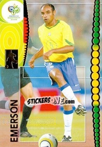 Cromo Emerson - FIFA World Cup Germany 2006. Trading Cards - Panini