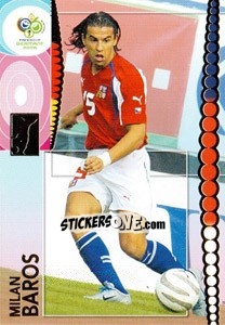 Sticker Milan Baros - FIFA World Cup Germany 2006. Trading Cards - Panini