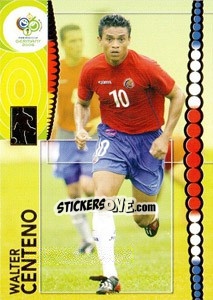 Cromo Walter Centeno - FIFA World Cup Germany 2006. Trading Cards - Panini