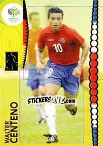 Sticker Walter Centeno - FIFA World Cup Germany 2006. Trading Cards n. 70 - Panini
