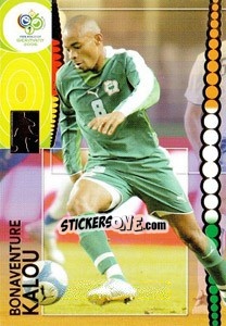 Cromo Bonaventure Kalou - FIFA World Cup Germany 2006. Trading Cards - Panini