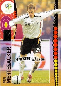 Sticker Per Mertesacker - FIFA World Cup Germany 2006. Trading Cards n. 78 - Panini
