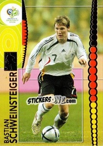 Figurina Bastian Schweinsteiger - FIFA World Cup Germany 2006. Trading Cards - Panini