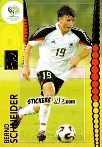 Sticker Bernd Schneider - FIFA World Cup Germany 2006. Trading Cards - Panini