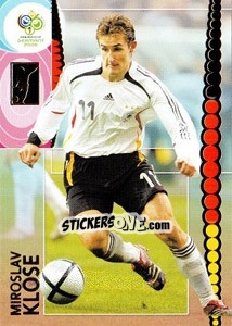 Sticker Miroslav Klose - FIFA World Cup Germany 2006. Trading Cards n. 83 - Panini