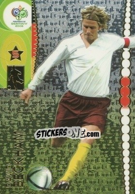 Sticker David Beckham - FIFA World Cup Germany 2006. Trading Cards - Panini