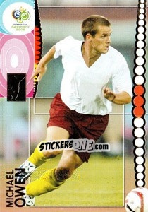 Sticker Michael Owen - FIFA World Cup Germany 2006. Trading Cards n. 97 - Panini