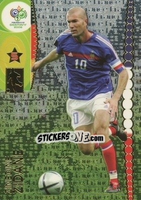 Sticker Zinedine Zidane