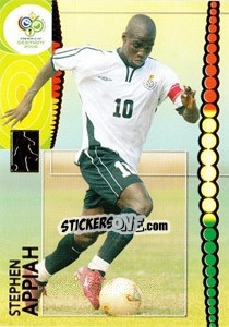 Figurina Stephen Appiah - FIFA World Cup Germany 2006. Trading Cards - Panini