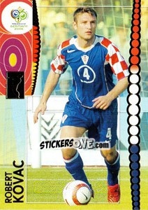 Sticker Robert Kovac - FIFA World Cup Germany 2006. Trading Cards - Panini