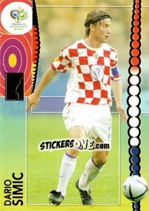 Sticker Dario Simic - FIFA World Cup Germany 2006. Trading Cards - Panini