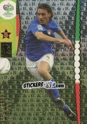 Sticker Francesco Totti - FIFA World Cup Germany 2006. Trading Cards n. 127 - Panini