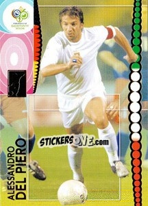 Cromo Alessandro Del Piero - FIFA World Cup Germany 2006. Trading Cards - Panini