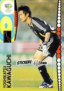 Sticker Yoshikatsu Kawaguchi - FIFA World Cup Germany 2006. Trading Cards n. 131 - Panini