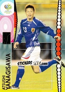 Sticker Atsushi Yanagisawa - FIFA World Cup Germany 2006. Trading Cards n. 136 - Panini