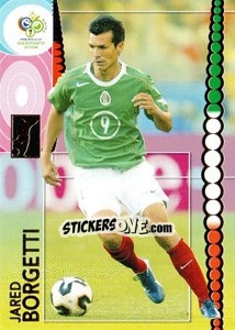Sticker Jared Borgetti - FIFA World Cup Germany 2006. Trading Cards n. 148 - Panini