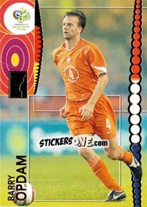 Sticker Barry Opdam - FIFA World Cup Germany 2006. Trading Cards - Panini