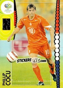 Sticker Phillip Cocu - FIFA World Cup Germany 2006. Trading Cards - Panini