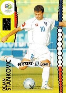 Figurina Dejan Stankovic - FIFA World Cup Germany 2006. Trading Cards - Panini