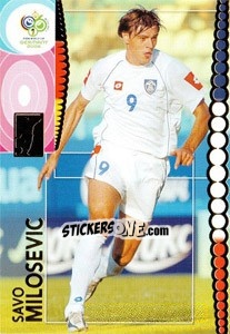 Figurina Savo Milosevic - FIFA World Cup Germany 2006. Trading Cards - Panini