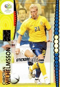 Cromo Christian Wilhelmsson - FIFA World Cup Germany 2006. Trading Cards - Panini