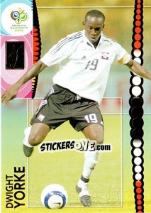 Sticker Dwight Yorke - FIFA World Cup Germany 2006. Trading Cards - Panini