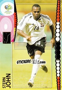 Sticker Stern John - FIFA World Cup Germany 2006. Trading Cards - Panini