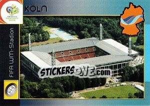 Sticker Köln - FIFA WM-Stadion - FIFA World Cup Germany 2006. Trading Cards - Panini