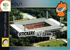 Sticker Köln - FIFA WM-Stadion - FIFA World Cup Germany 2006. Trading Cards n. 199 - Panini