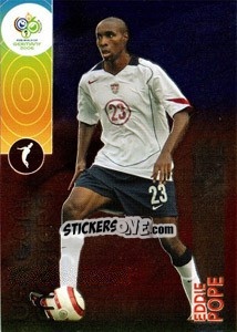 Sticker Eddie Pope - FIFA World Cup Germany 2006. Trading Cards - Panini