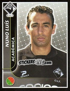 Cromo Nuno Luís - Futebol 2004-2005 - Panini