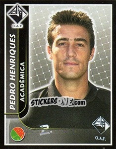 Sticker Pedro Henriques - Futebol 2004-2005 - Panini