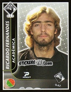 Sticker Ricardo Fernandes - Futebol 2004-2005 n. 15 - Panini