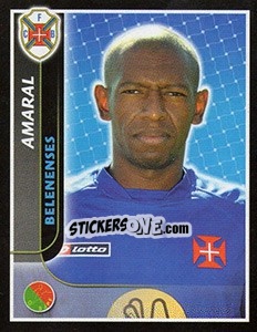 Sticker Amaral - Futebol 2004-2005 - Panini