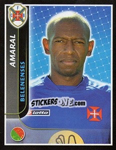 Sticker Amaral - Futebol 2004-2005 n. 50 - Panini