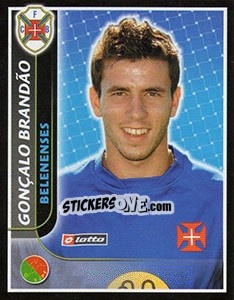 Sticker Gonçalo Brandão - Futebol 2004-2005 n. 52 - Panini