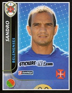 Figurina Sandro - Futebol 2004-2005 - Panini