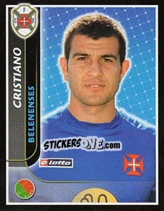 Sticker Cristiano - Futebol 2004-2005 - Panini