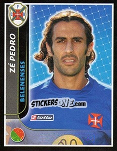 Sticker Zé Pedro - Futebol 2004-2005 n. 60 - Panini