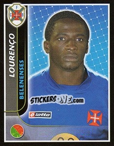 Sticker Lourenço - Futebol 2004-2005 - Panini