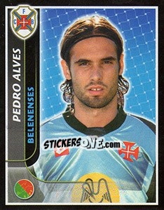 Cromo Pedro Alves - Futebol 2004-2005 - Panini