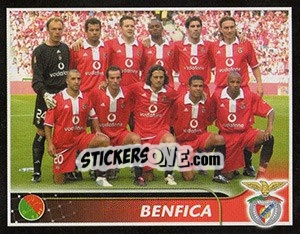 Sticker Equipa - Futebol 2004-2005 n. 68 - Panini