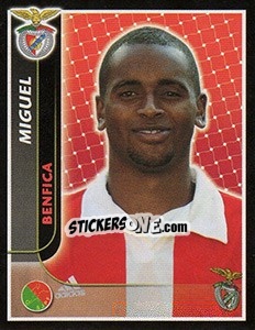 Sticker Miguel - Futebol 2004-2005 n. 72 - Panini