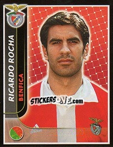 Sticker Ricardo Rocha - Futebol 2004-2005 n. 75 - Panini