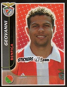 Cromo Geovanni - Futebol 2004-2005 - Panini